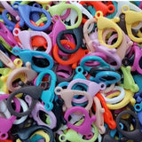 50pcs 35/25mm Plastic Lobster Clasp Hooks Jewelry Making Supplies DIY Findings