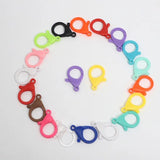 50pcs 35/25mm Plastic Lobster Clasp Hooks Jewelry Making Supplies DIY Findings