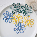10pcs Flower Pendant Charms for Jewelry Making