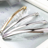 10pcs DIY Hair Accessories Silver/Gold Shrapnel Clip