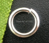 500PCs Silver Plated Jump Rings 7mm Dia.