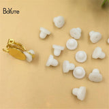BoYuTe 1000Pcs Silicone Anti-Pain Ear Clip Pad Earrings Accessories
