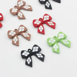 10pcs Bow Pendant Metal DIY Earring Bracelet Necklace Fittings