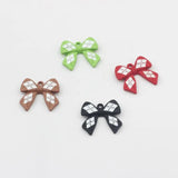 10pcs Bow Pendant Metal DIY Earring Bracelet Necklace Fittings