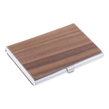 Wood Business Card Holder for Men and Women