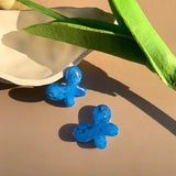 INS Korea Smudge Butterfly Patch DIY Hairpin Earring Material