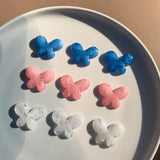 INS Korea Smudge Butterfly Patch DIY Hairpin Earring Material
