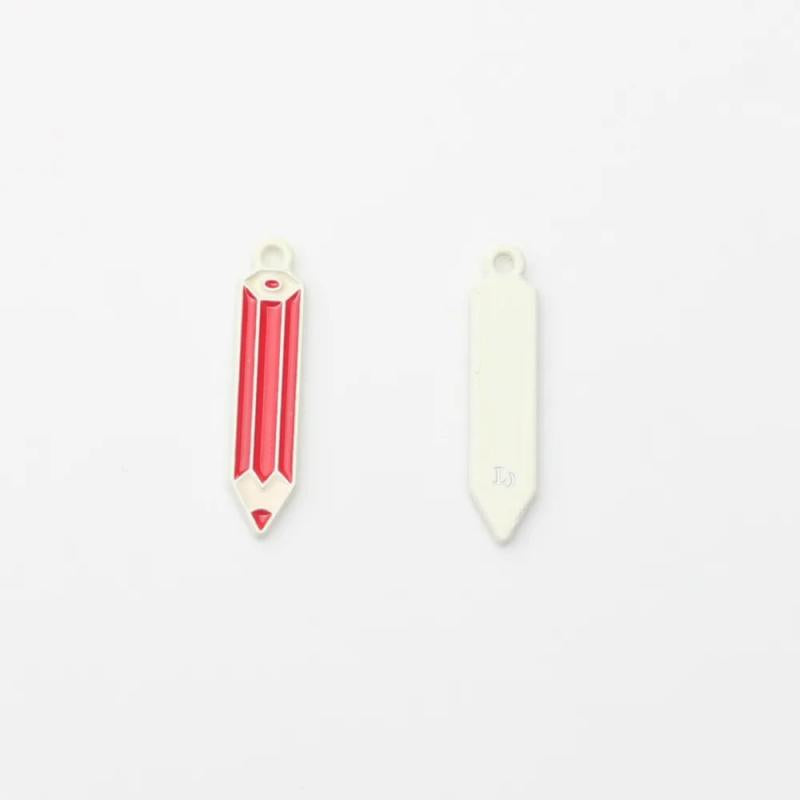 10PCS Alloy Candy Pencil Jewelry Pendant DIY Earrings Necklace Materials