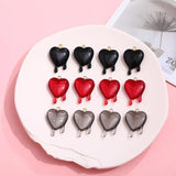 Teardrop Love Pendant DIY Earrings Necklace Material
