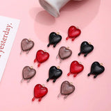 Teardrop Love Pendant DIY Earrings Necklace Material