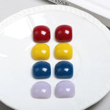 Children's Steamed Bread Resin Earring Studs DIY Materials