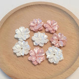 Camellia Resin Flower DIY Hair Accessories Earrings Stud Materials