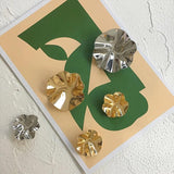 Metal Petal DIY Jewelry Earring Accessories Material