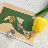 Metal Petal DIY Jewelry Earring Accessories Material