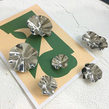 Metal Petal DIY Jewelry Earring Accessories Material
