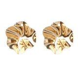 Metal Petal DIY Jewelry Earring Accessories Material