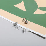 Stainless Steel Flower Bullet Ear Plug DIY Earrings