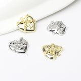 Alloy Plating Love Chain Pendant Jewelry Materials