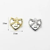Alloy Plating Love Chain Pendant Jewelry Materials