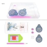 Boho Vintage Dangle Drop Earrings DIY Kit with Tool