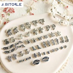 Y2K Retro Angel Anchor Beads DIY Necklace Bracelet Material