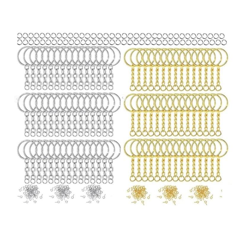 Jump Rings 300Pcs for KEY Chain DIY Tools Hand Craft Making Supplies