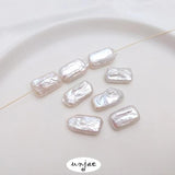 Natural Baroque Rectangular Pearls DIY Bracelet Loose Beads