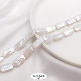 Natural Baroque Rectangular Pearls DIY Bracelet Loose Beads