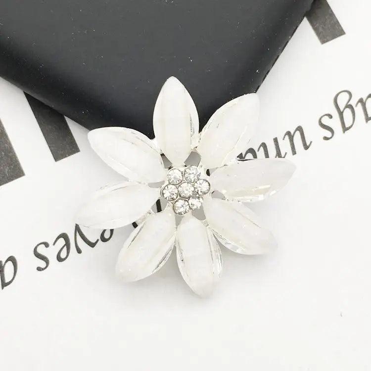 Colorful Rhinestone Daisy Flowers Jewelry Making Wedding Decor