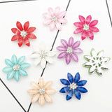 Colorful Rhinestone Daisy Flowers Jewelry Making Wedding Decor