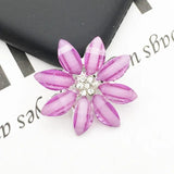 Colorful Rhinestone Daisy Flowers Jewelry Making Wedding Decor