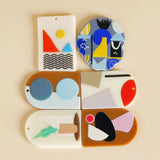 DIY Acrylic Pendant Jewelry Earrings Material