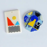 DIY Acrylic Pendant Jewelry Earrings Material