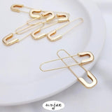 14K Personalized Clip Earrings for Women