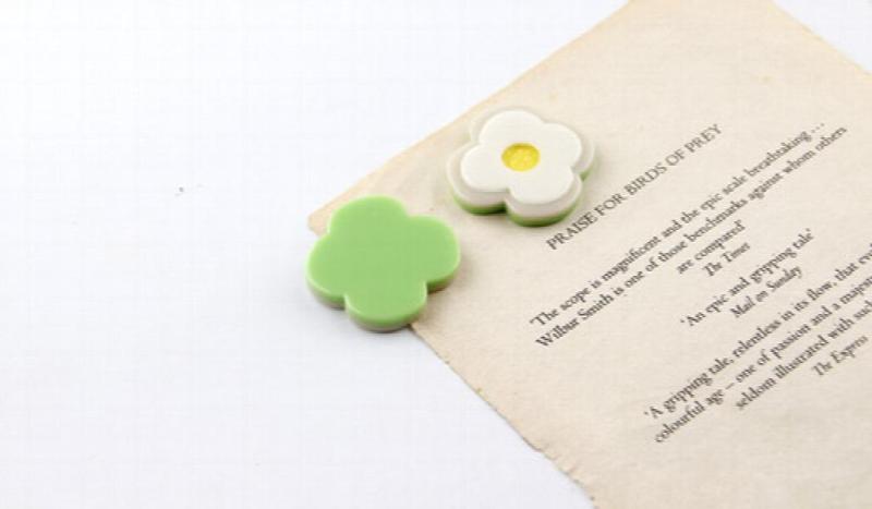 Small Flowers Asymmetry Art Flowers Acrylic Stitching Hyuna Earrings DIY