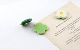 Small Flowers Asymmetry Art Flowers Acrylic Stitching Hyuna Earrings DIY