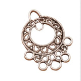 5-Strand Spacer End Connector for Tassel Earrings DIY