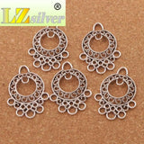 5-Strand Spacer End Connector for Tassel Earrings DIY