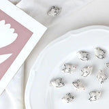 Hand-painted Pigeon Bead Earrings, Japanese DIY Jewelry Accessories