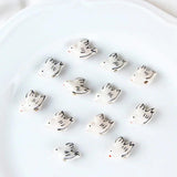 Hand-painted Pigeon Bead Earrings, Japanese DIY Jewelry Accessories