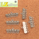 Clover Spacer End Connectors for Tassel Earrings DIY L1239 30pcs