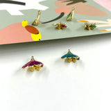 Fairy Wings Phoenix Tail Pendant DIY Earrings Material