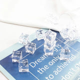 Irregular Acrylic Hand Earrings Transparent Candy Geometric Ice Accessories