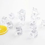 Irregular Acrylic Hand Earrings Transparent Candy Geometric Ice Accessories