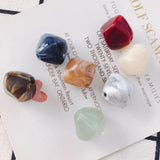 4 Pcs Natural Stone Hair Decorative Earrings Pendant Set