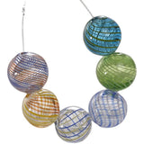 Hand-Painted Glass Beads DIY Jewelry Making Accessories