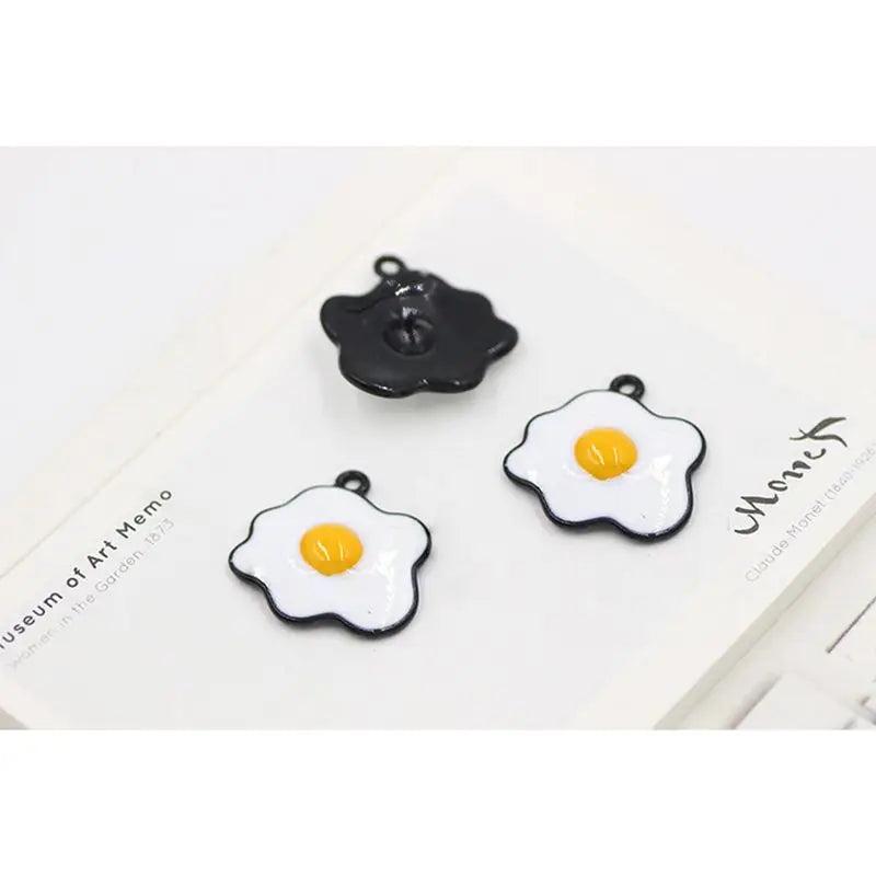 PURPLEGRAPE Egg Shape DIY Earrings Pouch Pack of 10