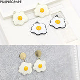 PURPLEGRAPE Egg Shape DIY Earrings Pouch Pack of 10