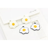 PURPLEGRAPE Egg Shape DIY Earrings Pouch Pack of 10