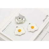 PURPLEGRAPE Egg Shape DIY Earrings Pouch Pack of 10